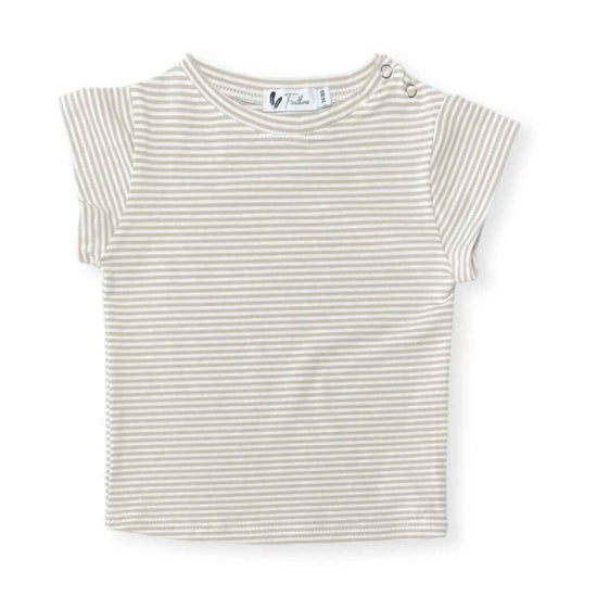 Shirtje small stripes sage