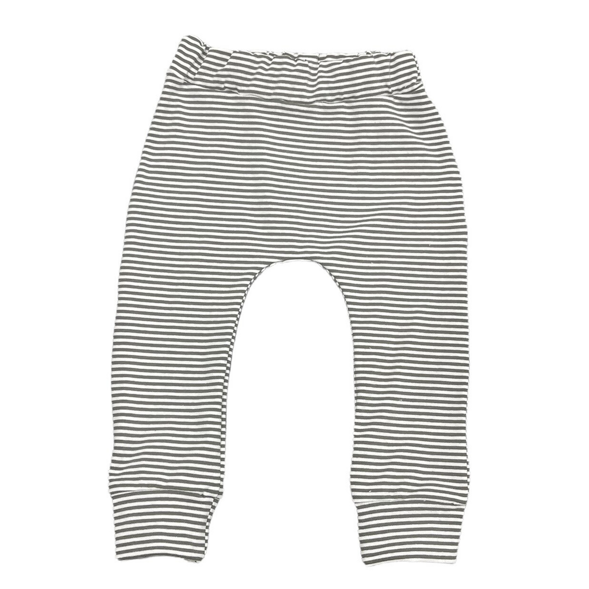 Baggy small stripes dark forest - Esjalynn kids