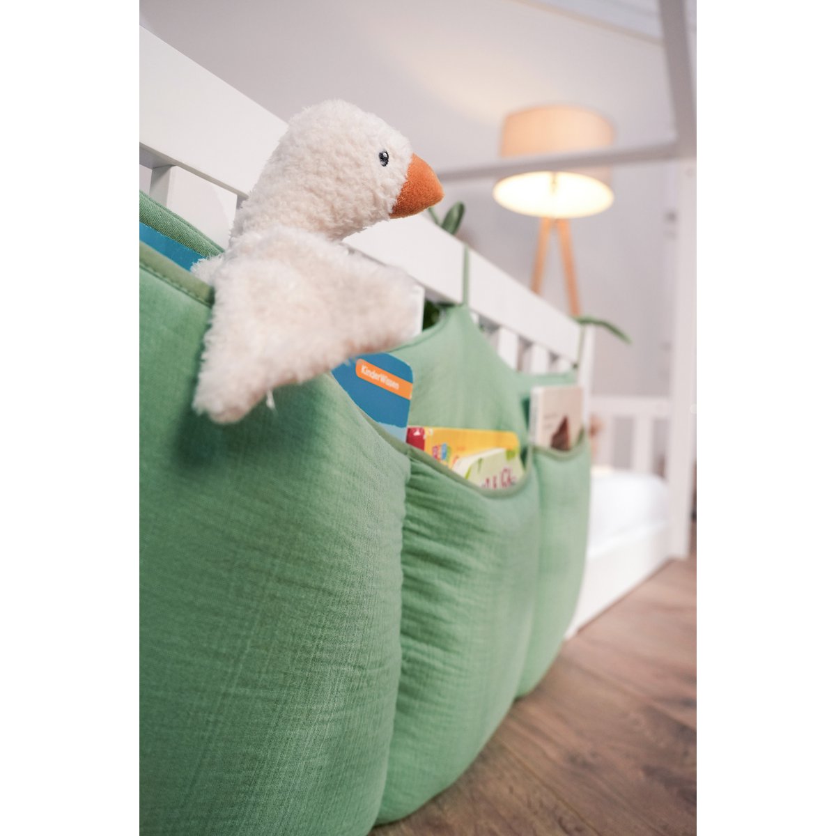tiSsi® Mousseline Organizer voor Huisbed – Groen by tiSsi ® Familie beginnt mit uns™