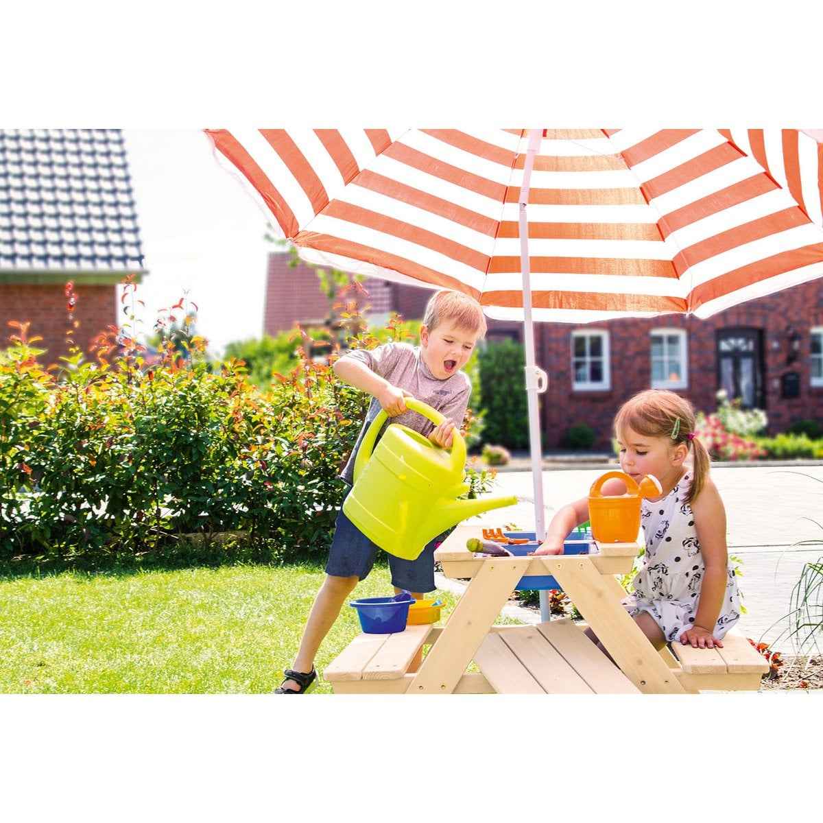 Picknickbank voor kinderen "Matsch-Nicki For 4", natuurlijk