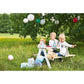Picknickbank voor kinderen "Nicki für 4", wit
