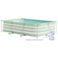 Swim Essentials Frame Pool Groen/Wit – 300 x 200 x 75 cm