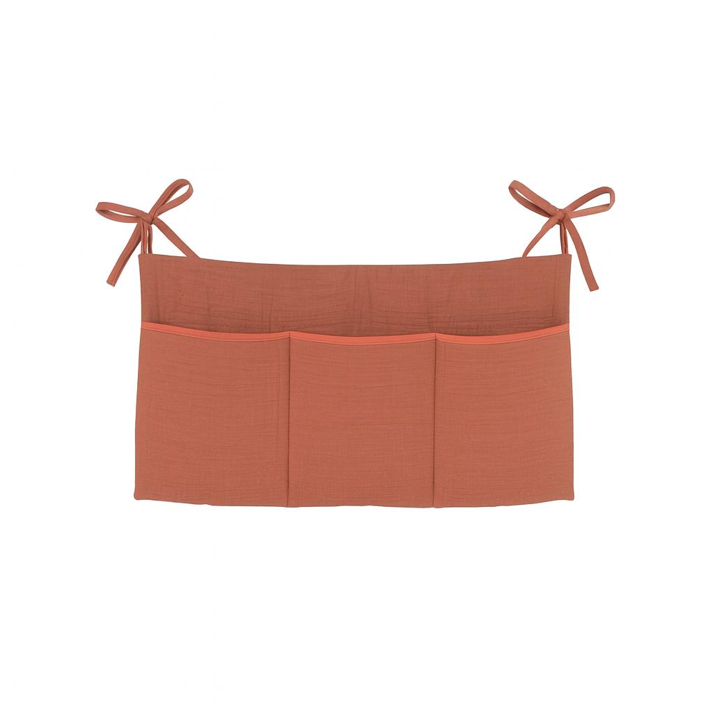 tiSsi® Mousseline Organizer voor Huisbed – Mokka by tiSsi ® Familie beginnt mit uns™