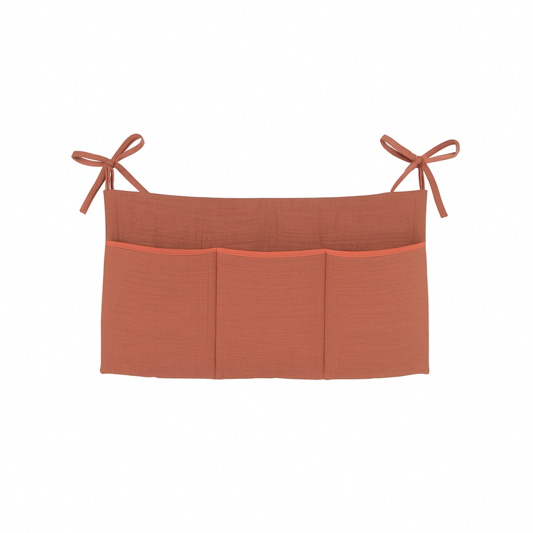 tiSsi® Mousseline Organizer voor Huisbed – Mokka by tiSsi ® Familie beginnt mit uns™