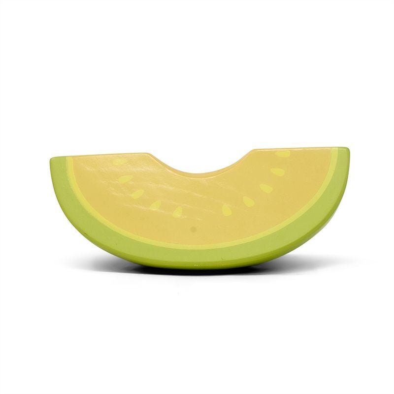 MAMAMEMO Cantaloupe Meloen van FSC Hout – Speelgoed Fruit by Mamamemo