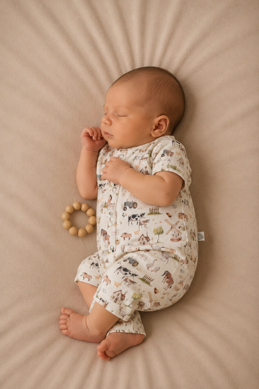 Boxpakje Zomer Countryside | GOTS Handgemaakt NL | Maat 50-80 by Feathers®