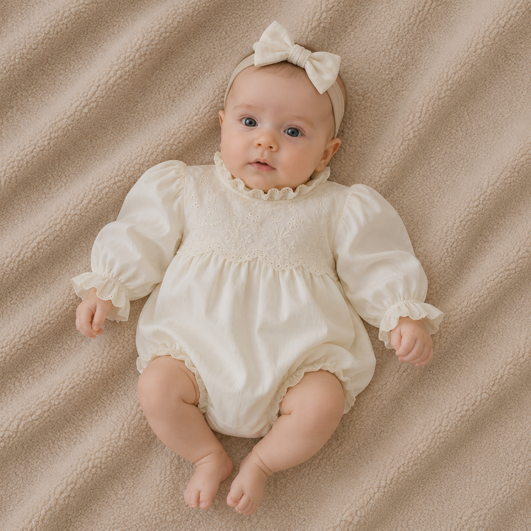 Baby Girls' Rompers