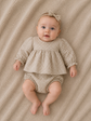 Annie & Charles® Baby Set – Jurk & Broekje van 100% Katoen | Baby 3M–24M by Annie&Charles