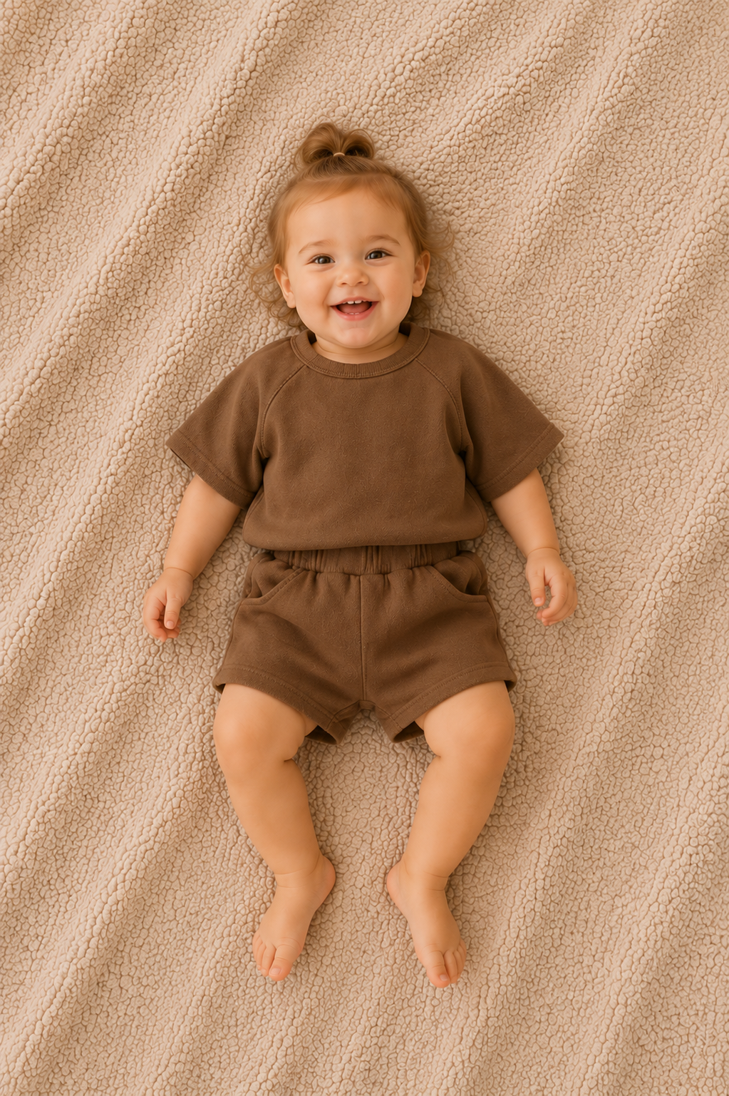 Annie & Charles® Rib-Katoen Set – Shirt & Broekje Uniseks | Kids 12M–8J by Annie&Charles