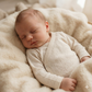 Overslagshirtje Natural Beige met Pointelle Detail