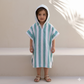 Kinderbadstrandponcho Aqua