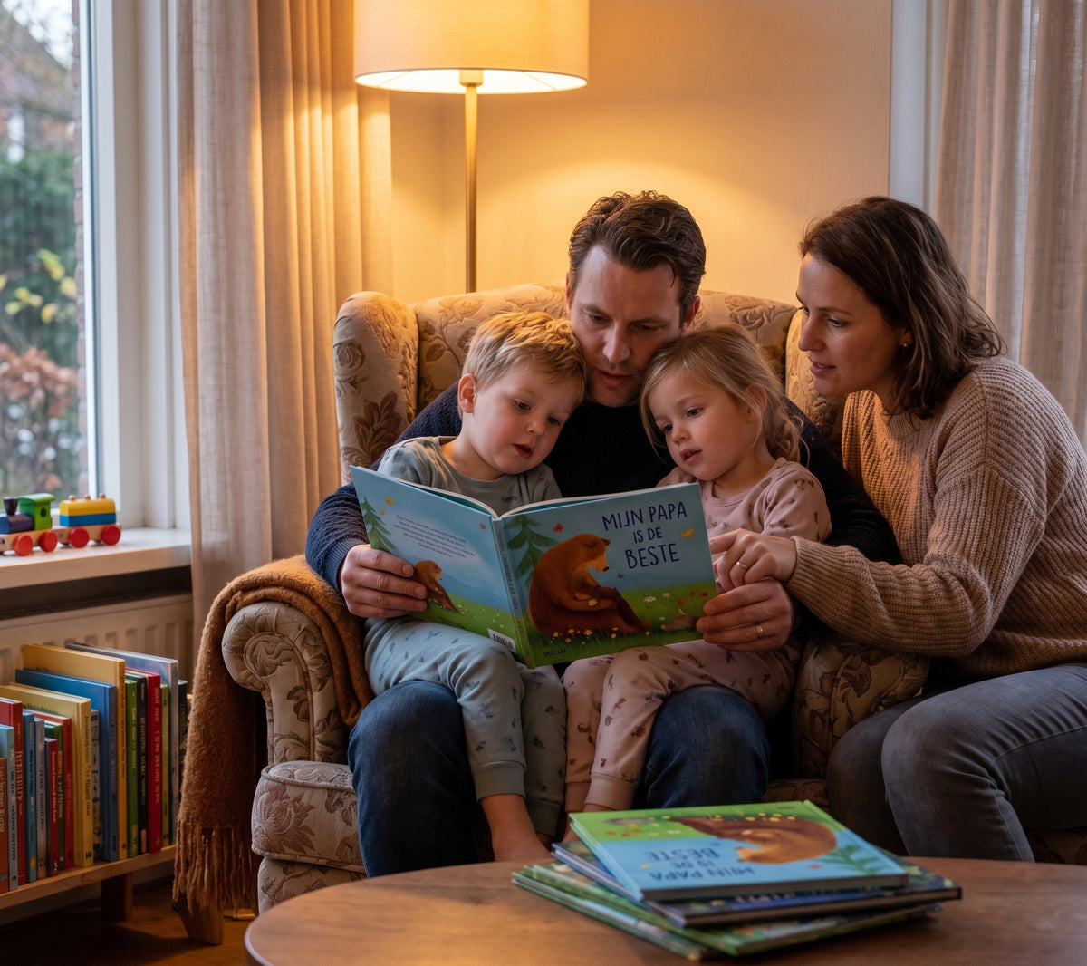 Mijn Papa is de Beste | Lief Kinderboekje over Troosten & Knuffelen