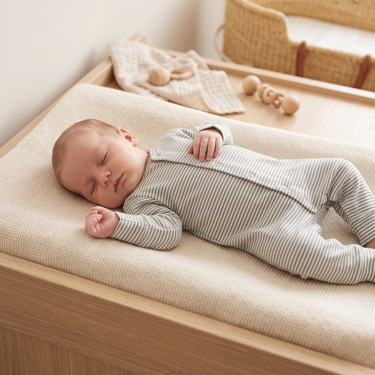 Boxpakje | Small Stripes Sage