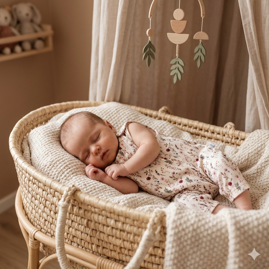 Romantisch Baby Tuinbroekje – Vintage Flower Print by Feathers®
