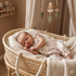 Romantisch Baby Tuinbroekje – Vintage Flower Print by Feathers®
