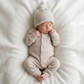 Boxpakje teddy beige lichtbeige voor baby&