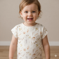 Shirtje boho floral met bloempjes patroon - Perfect boho bloempjes shirtje voor elke gelegenheid