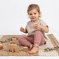 Broekje Cable Clay Pink - Trendy en Comfortabel voor Jouw Kleine Fashionista