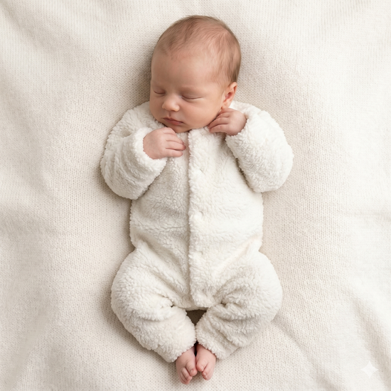 Boxpakje Teddy Ecru voor Comfortabele en Stijlvolle Babyoutfits