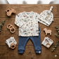 Newborn Joggingbroek Donker Denim voor Baby&