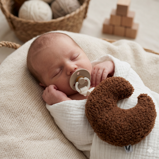 Speenknuffeltje maan brown