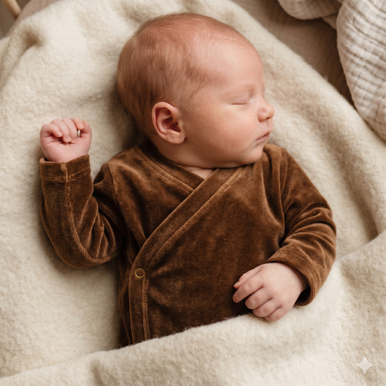 Overslagshirtje bruin Nicky Brown voor ultiem comfort en stijl