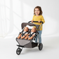 Samen op pad! MAMAMEMO® Luxe Tweelingbuggy voor Poppen & Beren