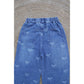 Rae Jeans – Losse Denim met Lintjesprint