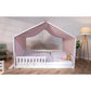 tiSsi® Mousseline Luifel voor Huisbed 120-140x200 cm – Altrosa by tiSsi ® Familie beginnt mit uns™