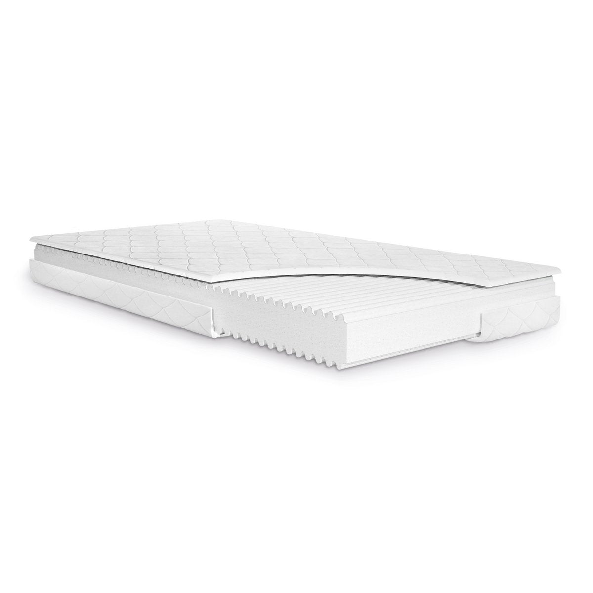 tiSsi® Monti Jeugdmatras 90x200 cm – Comfortschuim met Longlast Hoes by tiSsi ® Familie beginnt mit uns™