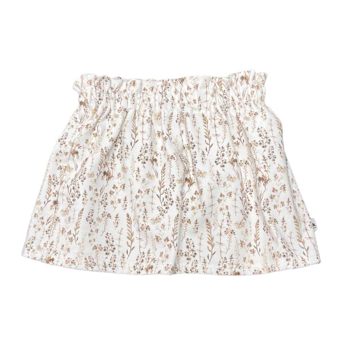 Rokje met gedroogde bloemen voor een bohemian look by Feathers®