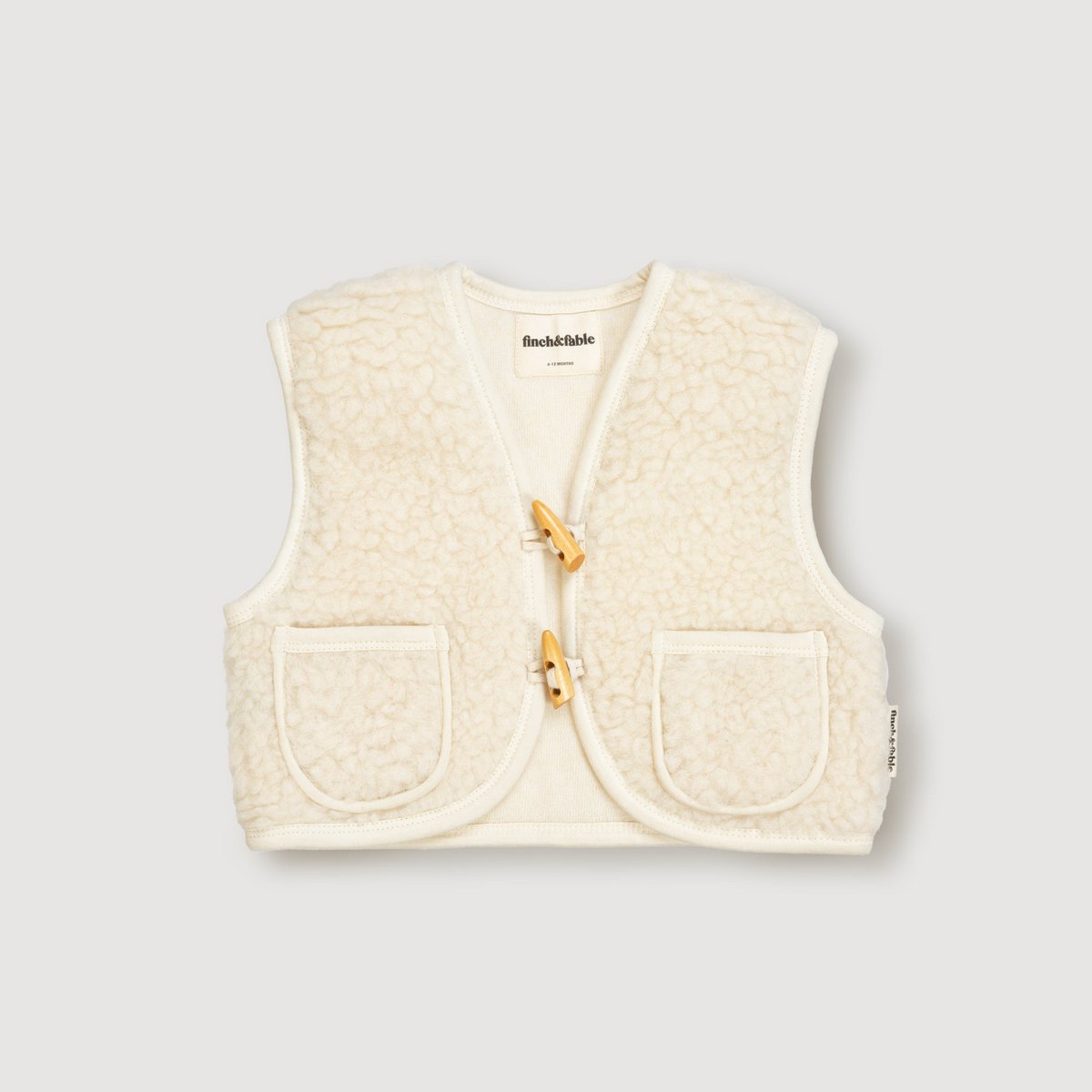 Baby Wollen Sherpavest Merino – Zacht En Warm