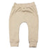 Jogger pointelle dark beige