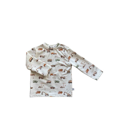 Longsleeve construction vehicle