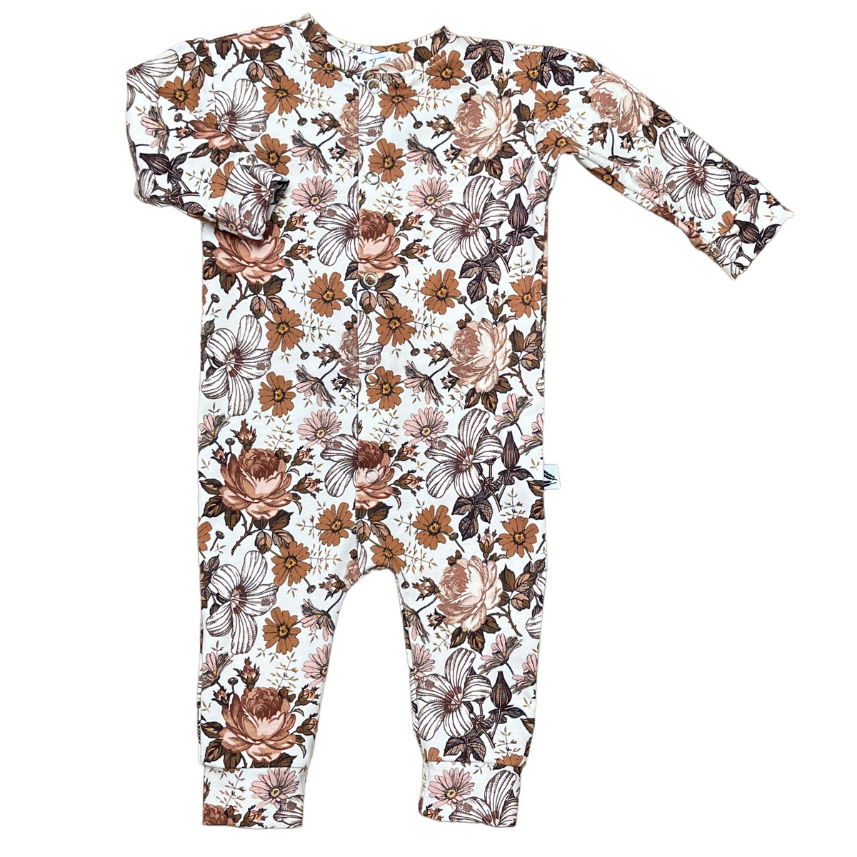 Boxpakje English Garden Brown 2-delig – Met Mutsje | OEKO-TEX® | Feathers®