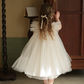 Annie & Charles® handgemaakte tule jurk