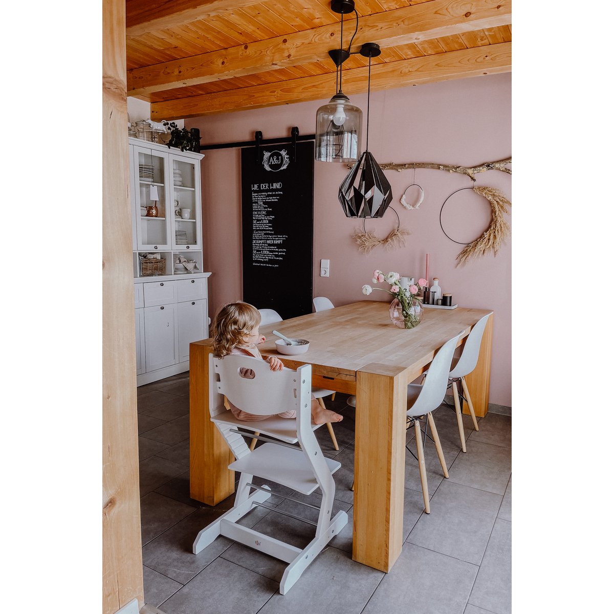 tiSsi® tafel beuk WIT voor kinderstoel by tiSsi ® Familie beginnt mit uns™