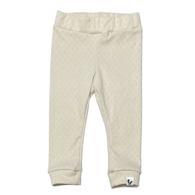 Broekje pointelle natural beige - Esjalynn kids