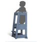tiSsi® Leertoren FELIX Beuk Duifblauw – In Hoogte Verstelbaar by tiSsi ® Familie beginnt mit uns™