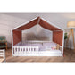 tiSsi® Mousseline Luifel voor Huisbed 120-140x200 cm – Mokka by tiSsi ® Familie beginnt mit uns™