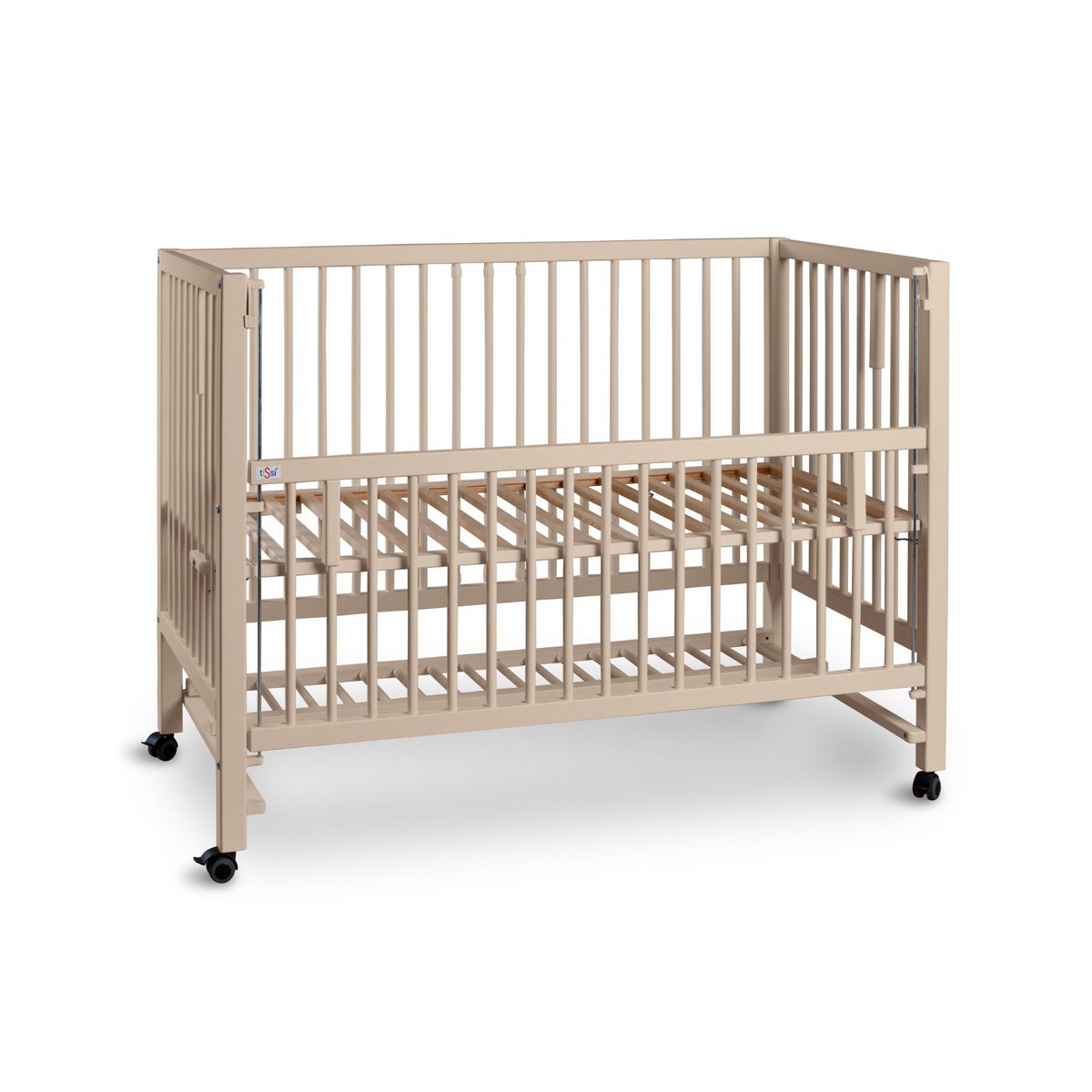 tiSsi® Hajo XXL Aanschuifbed & Wieg 120x60 cm – Massief Beukenhout by tiSsi ® Familie beginnt mit uns™