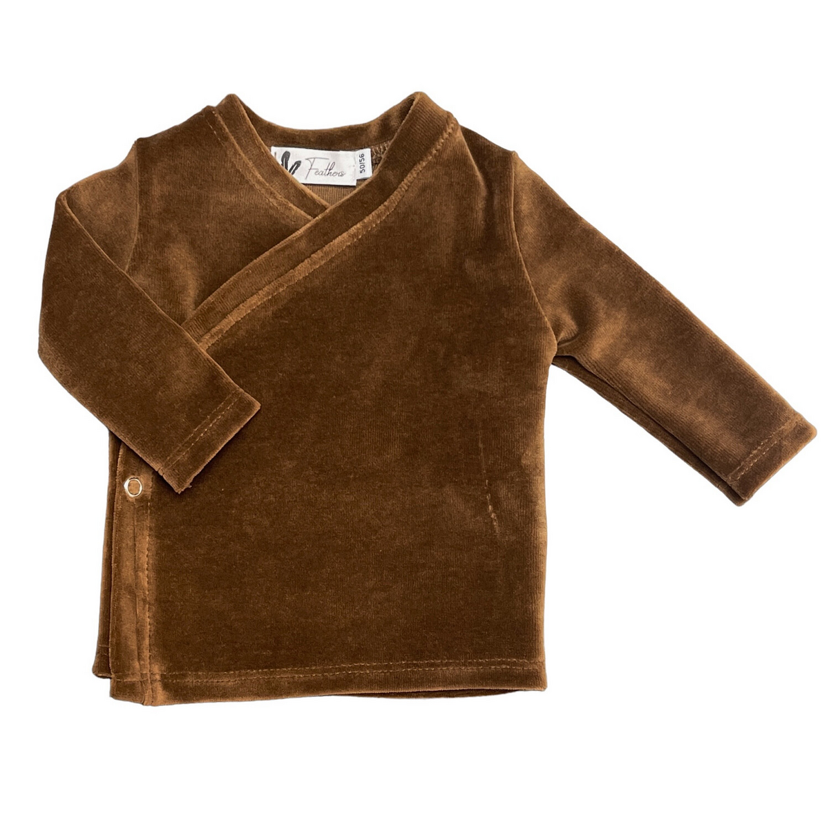 Overslagshirtje nicky brown - Esjalynn kids