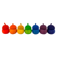 Mini Regenboog Eikelbekertjes 7-delig | Papoose by Papoose
