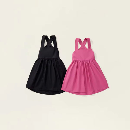 Amara-jurk – Modern Silhouet met Gekruiste Rug
