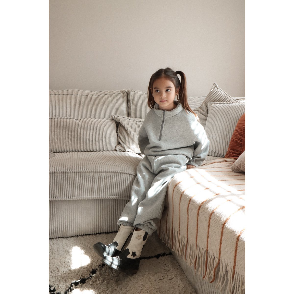 La Olivia Kids Jett Sweatsuit — Matching Hoodie & Broek, 6 Kleuren (1Y–6Y)