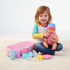 John Toy Baby Rose Drink- en Plaspop 35 cm – Inclusief Accessoires by John Toy