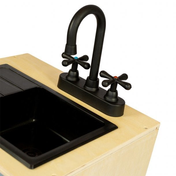 MAMAMEMO® Houten Vaatwasser met Gootsteen Kersenbloesem – Speelkeuken | Vanaf 3 jaar by Mamamemo