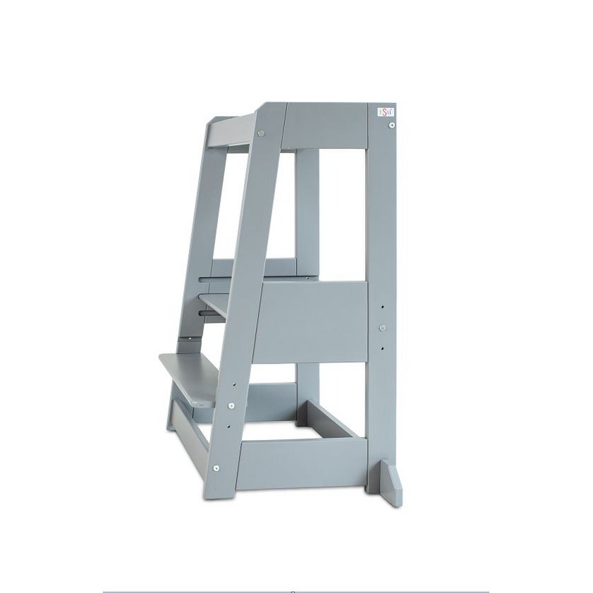 tiSsi® Felix Leertoren voor Broers, Zussen & Tweelingen – Beuk Stormy Grey by tiSsi ® Familie beginnt mit uns™