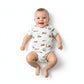 Boxpakje Zomer Bouwvoertuig | GOTS Handgemaakt NL | Maat 50-80 by Feathers®