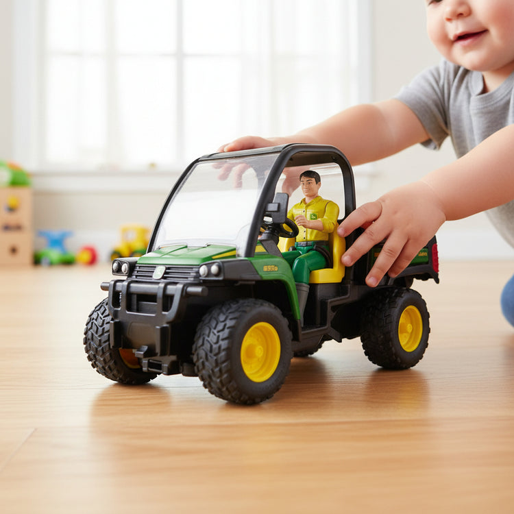 Bruder John Deere Gator XUV855D met Bestuurder by Bruder